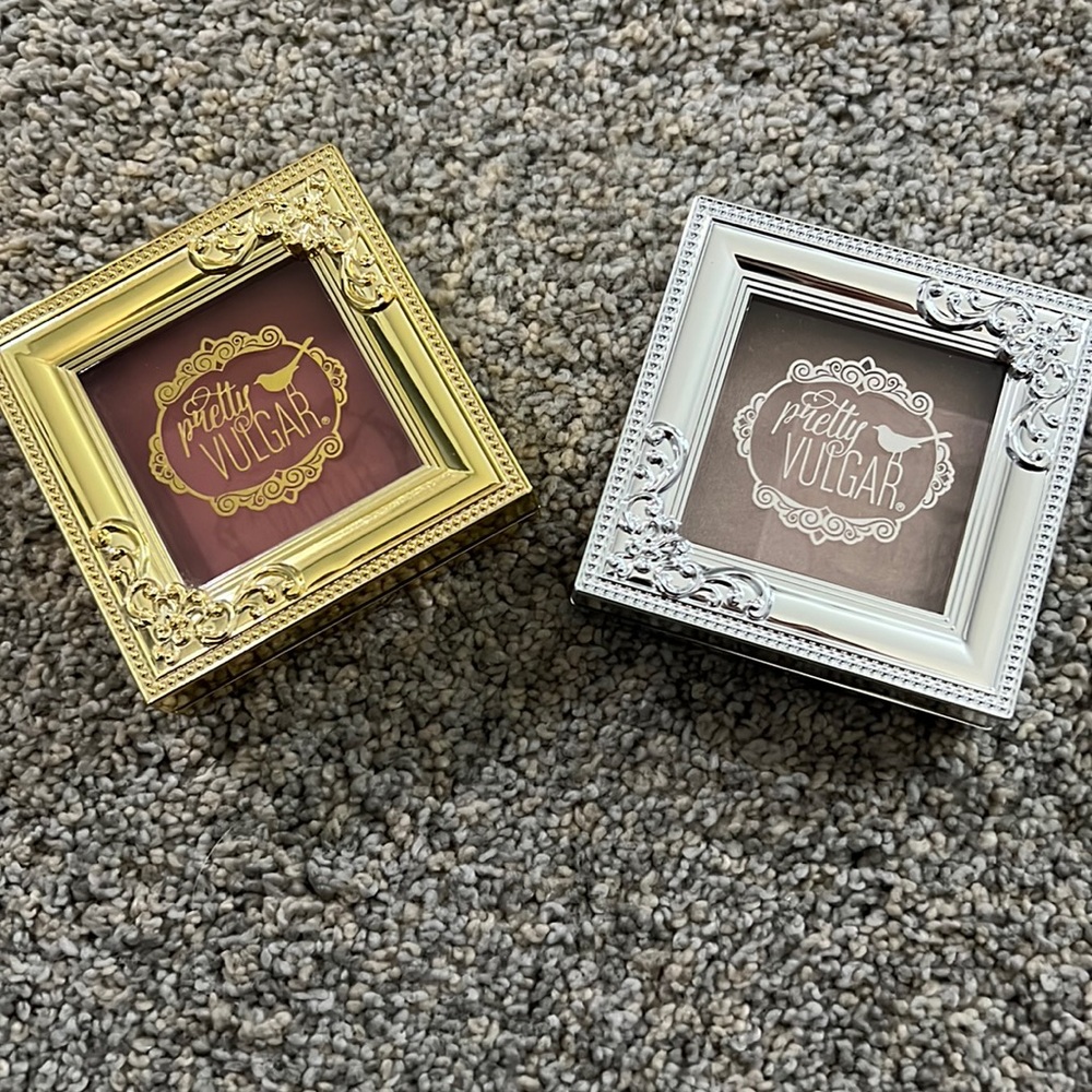 Pretty Vulgar blush and highlighter